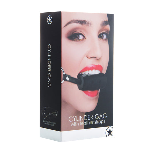 Ouch! Cylinder Gag Black