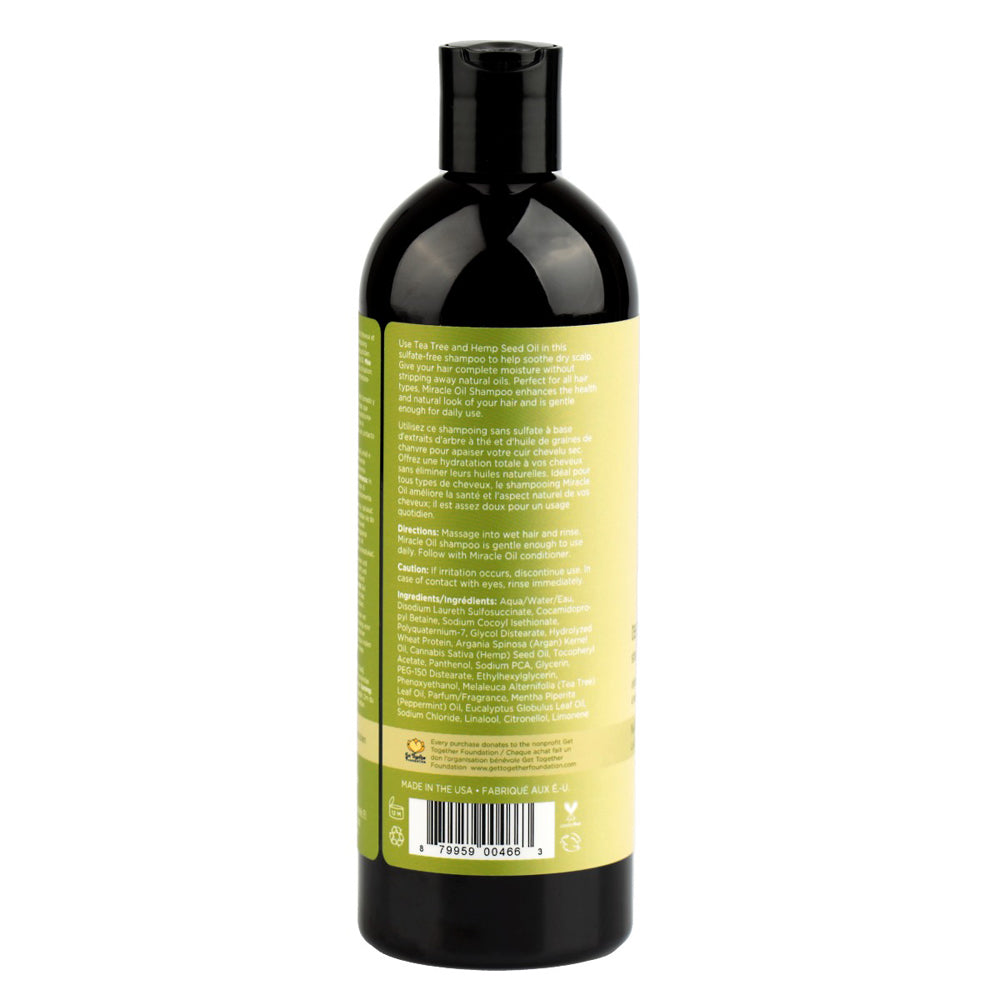 Earthly Body Miracle Oil Tea Tree Shampoo 16oz