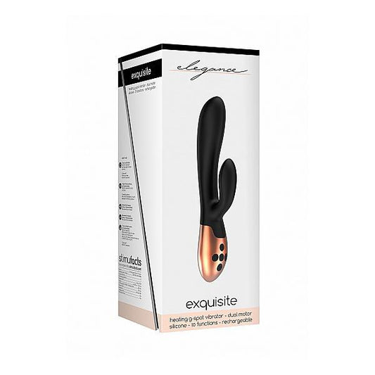 Elegance Heating G-Spot Vibrator Exquisite Black