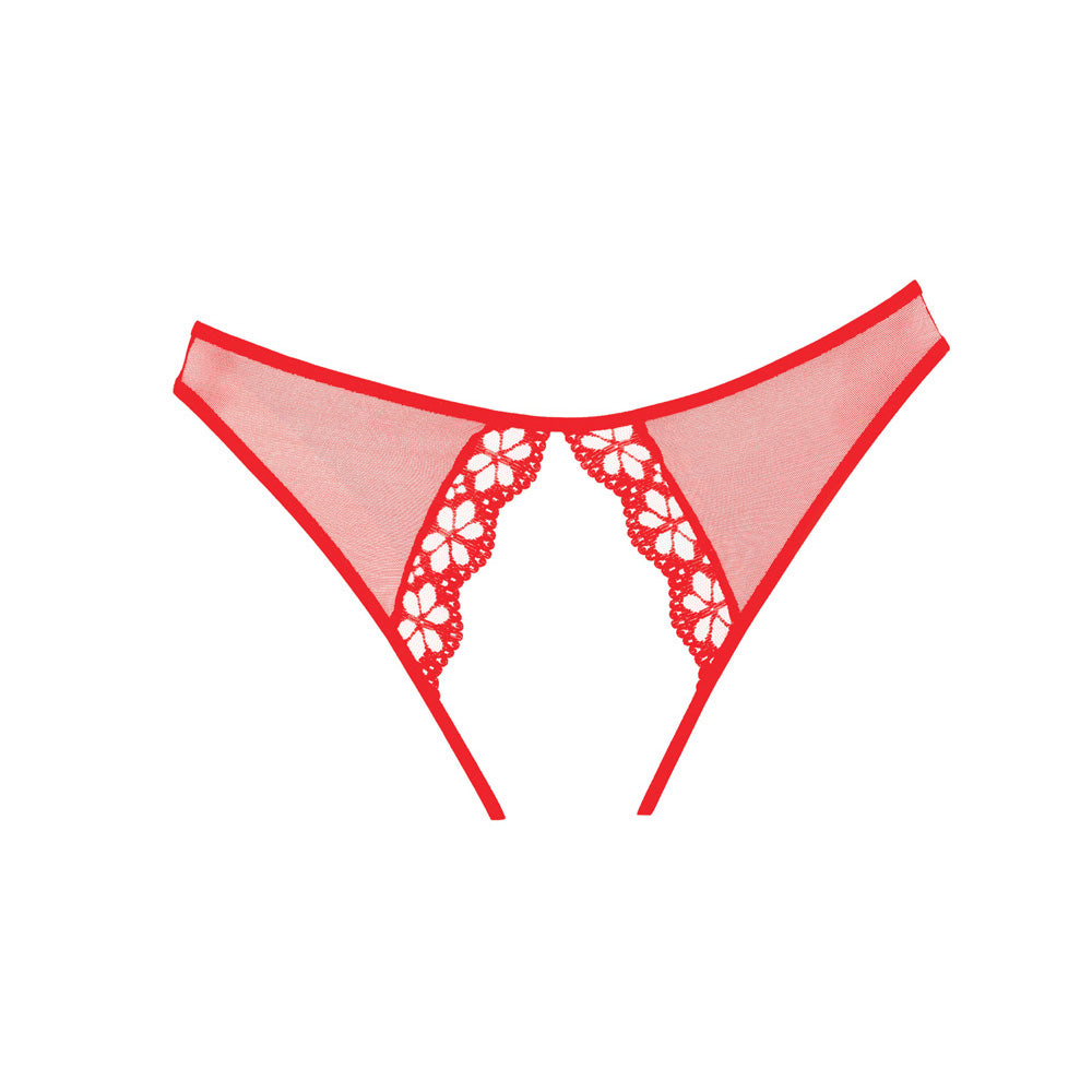 Adore Mirabelle Plum Panty One Size Red
