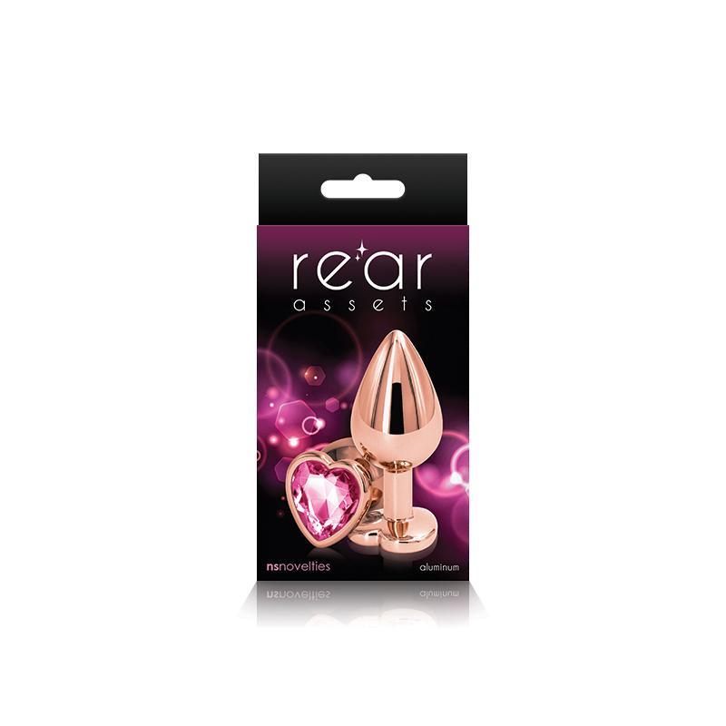 Rear Assets Rose Gold Heart Medium