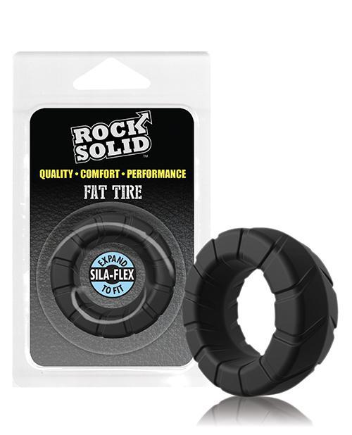 Rock Solid Fat Tire Black Silicone