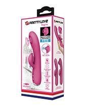 Pretty Love Regina Pulsing Rabbit w/Free Suction Attachment - Pink