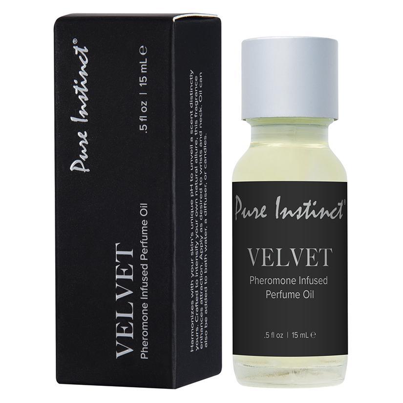 Pure Instinct Signature Collection Pheromone Perfume Oil-Velvet 15ml