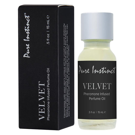 Pure Instinct Signature Collection Pheromone Perfume Oil-Velvet 15ml