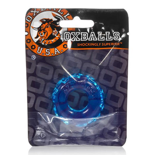 OX Ball Jelly Bean Cockring Ice Blue