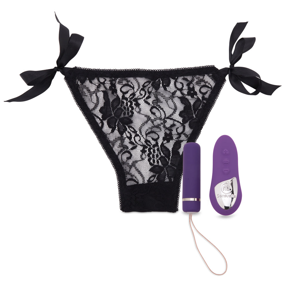 Sensuelle Remote Control Pleasure Panty 15 Function Purple