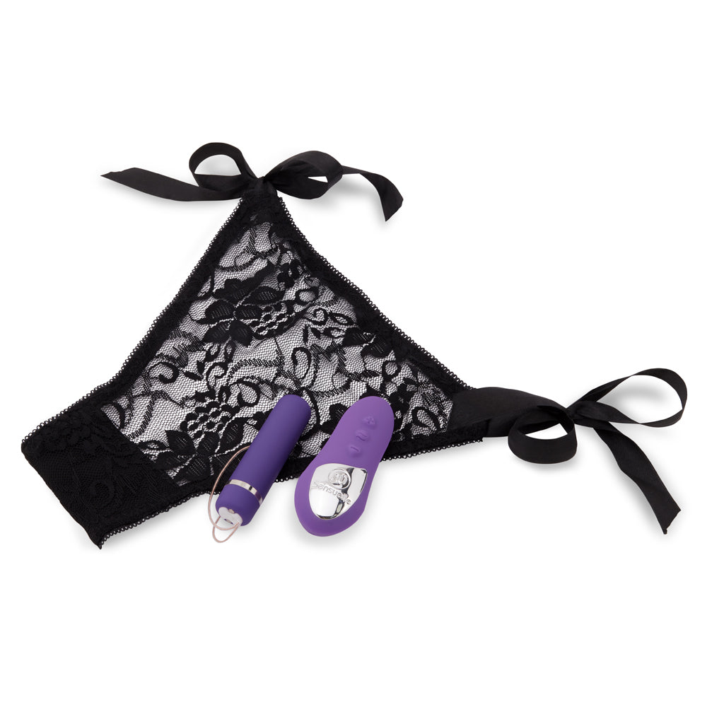 Sensuelle Remote Control Pleasure Panty 15 Function Purple