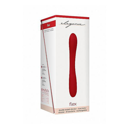 Elegance Double Ended Vibrator Flex Red