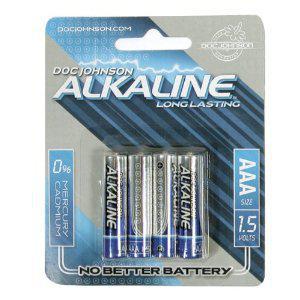 DJ'S  ALKALINE BATTERIES AA - 4PK