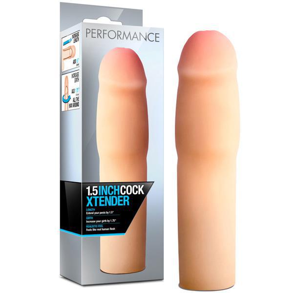 Performance 1.5" Cock Xtender Beige