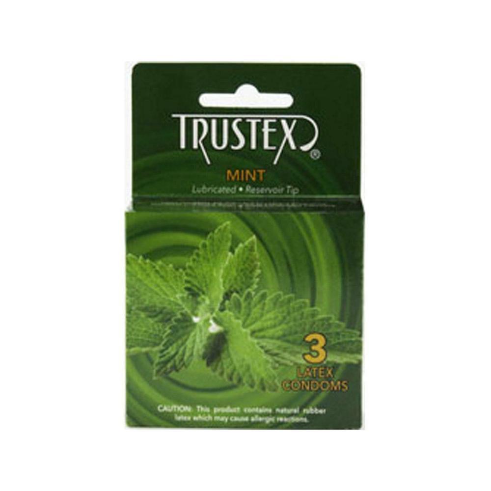 Trustex Flavored Condom-Mint (3 Pack)