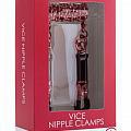 Ouch Vice Nipple Clamps - Red