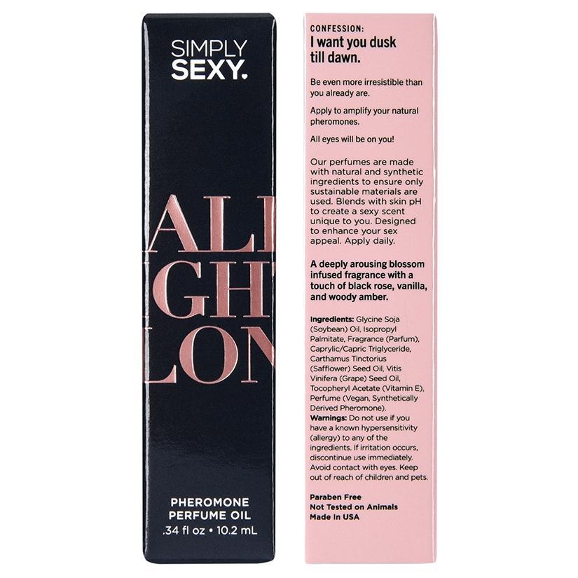 Simply Sexy Confessions Pheromone Oil Roll On-All Night Long .34oz