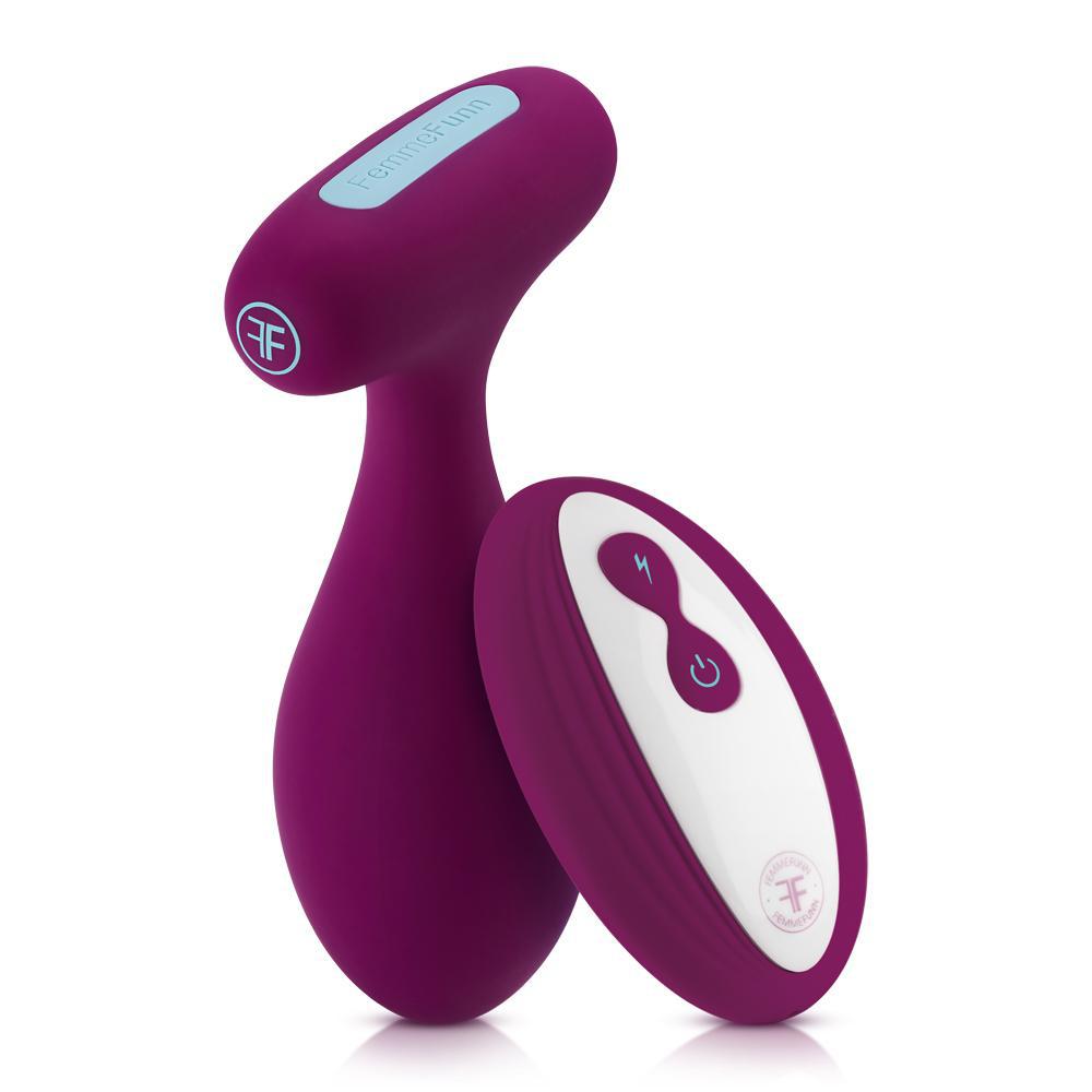 Femmefunn   Plua Remote Control Vibe (Dark Fuchsia)