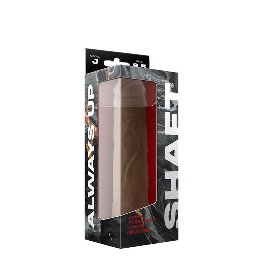 Shaft Model J Shaft 8.5'' Liquid Silicone Dong Oak