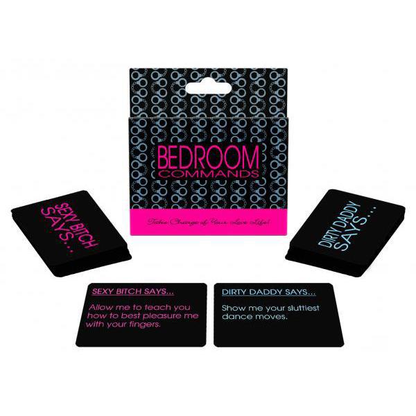 BEDROOM COMMANDS CARD GAME