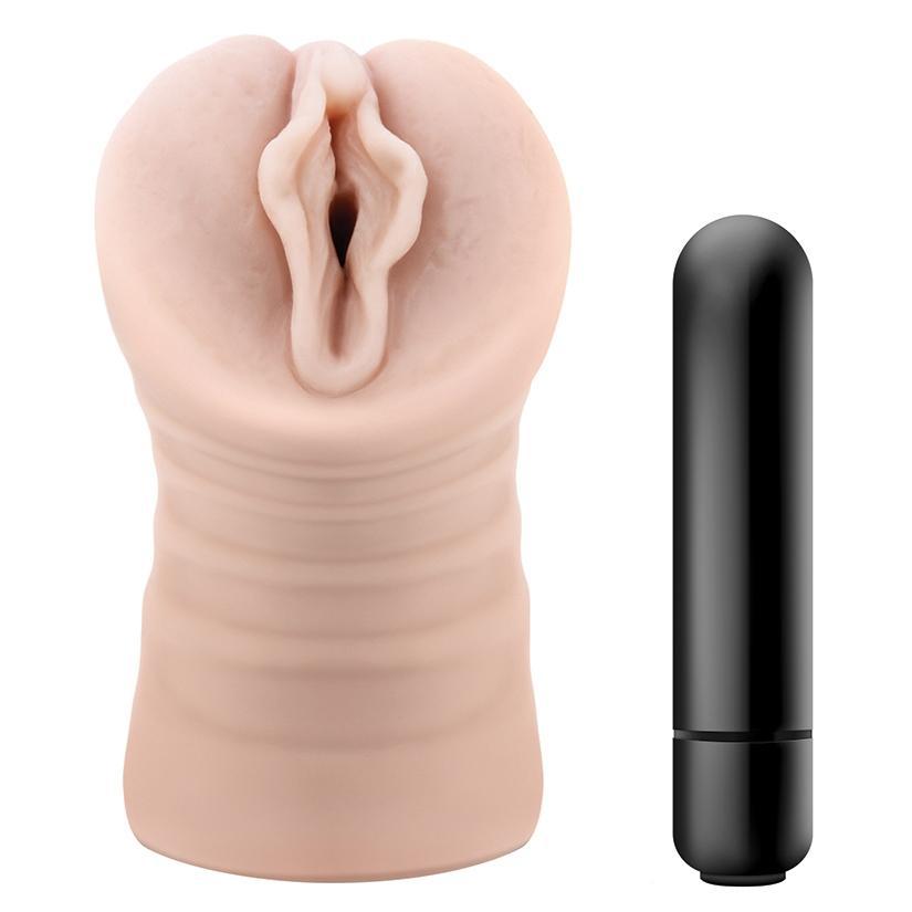 EnLust Vibrating Stroker Destini-Beige