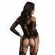 Le Desir Criss Cross Neck Bodystocking