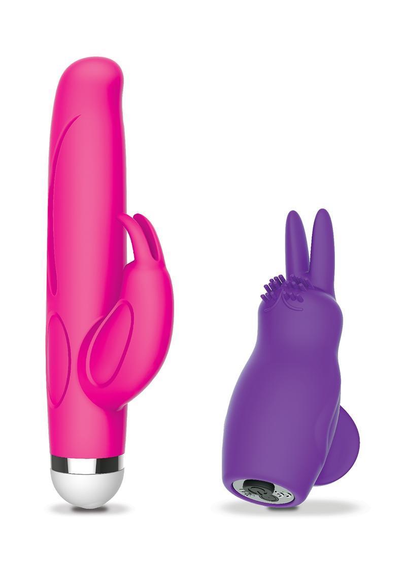 The Mini Rabbit & Finger Rabbit Couple's Playtime Set