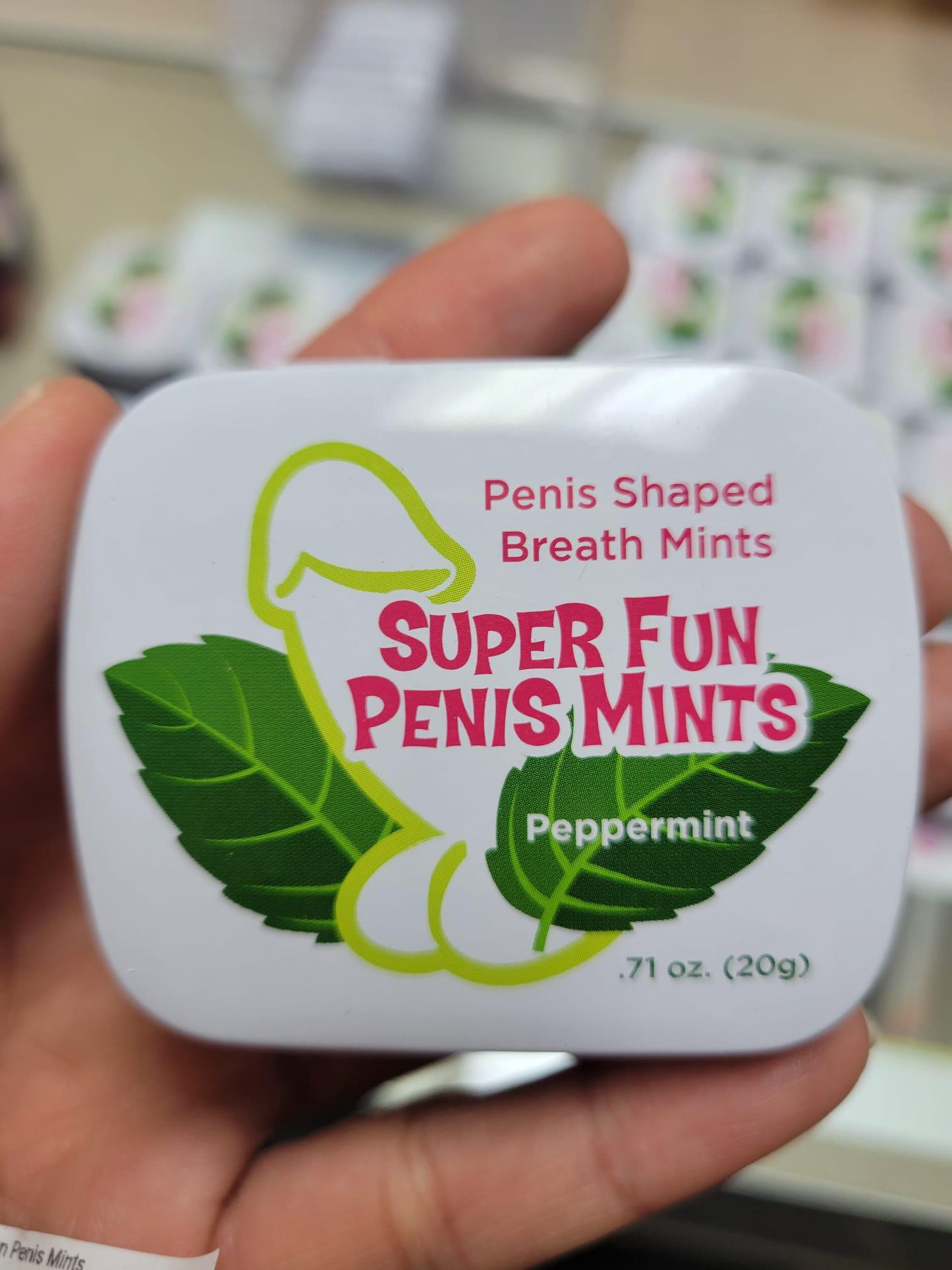 Super Fun Penis Mints Single