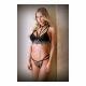 Alice Caged Bralette & Panty - L/XL Boxed - Temptations