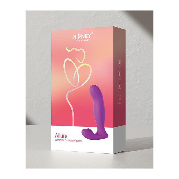 Allure Wearable G Spot Vibrator w/ Clit Stimulator - Temptations
