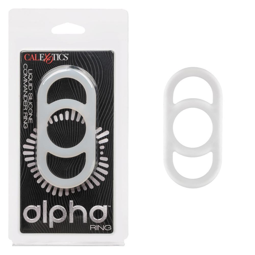 Alpha Liquid Silicone Commander Ring Natural - Temptations