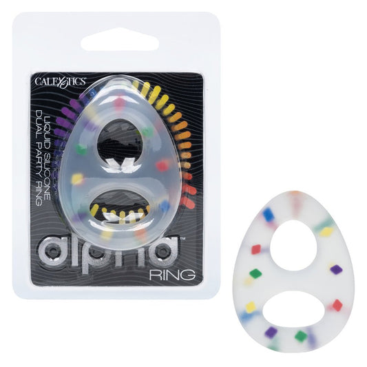 Alpha Liquid Silicone Dual Party Ring