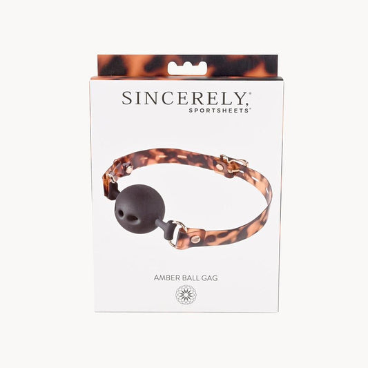 Amber Ball Gag - Temptations