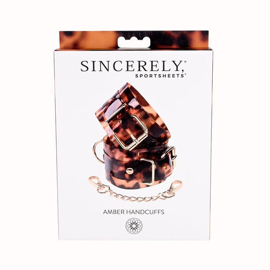 Amber Hand Cuffs - Temptations