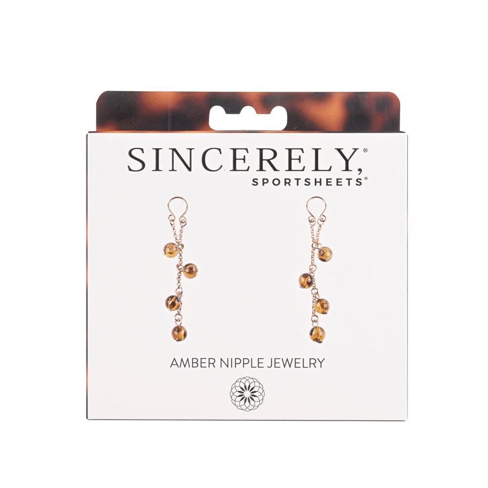 Amber Nipple Jewelry - Temptations
