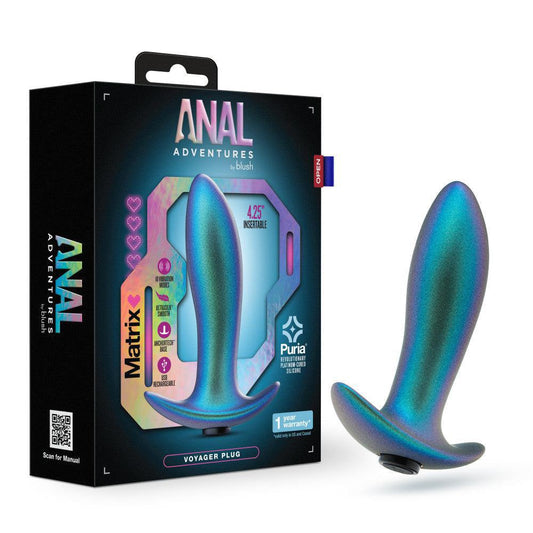 Anal Adventures Matrix Voyager Plug Neptune Teal - Temptations