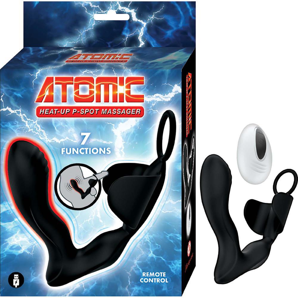 Atomic Heat - Up P - Spot Massager Black - Temptations