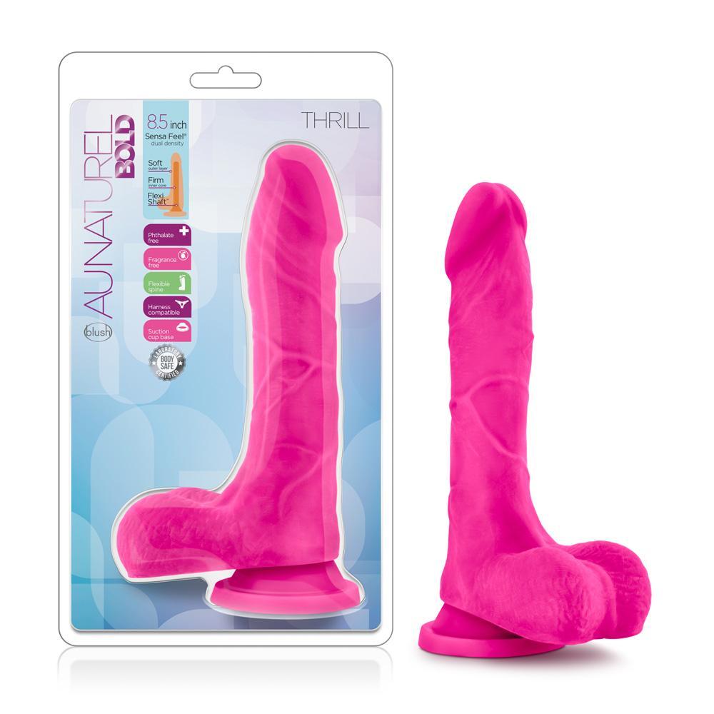 Au Naturel Bold Thrill 8.5" Dildo Pink - Temptations