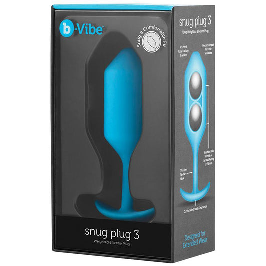 B - Vibe Snug Plug 3 - Teal - Temptations
