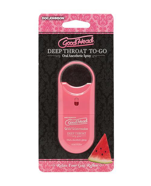 Goodhead Deep Throat Spray To-Go Wild Watermelon .33 oz.