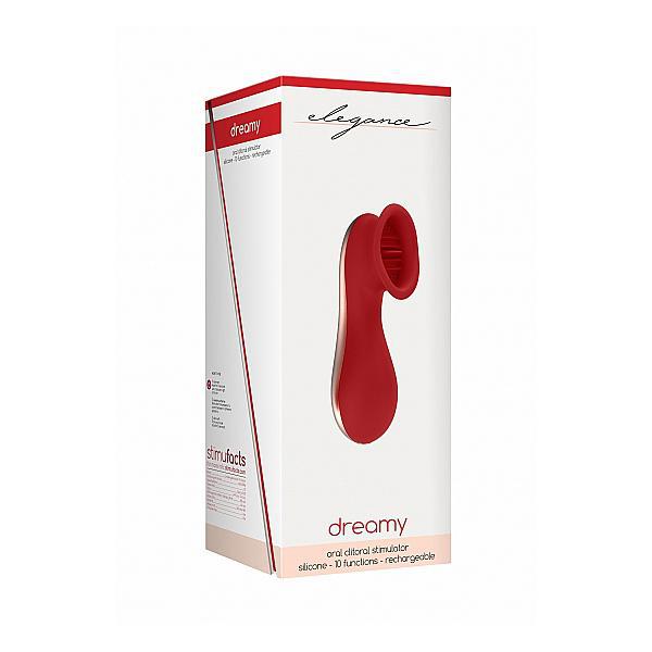 Elegance Oral Clitoral Stimulator Dreamy Red