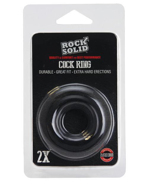 RockSolid Cock Ring 2X BLK