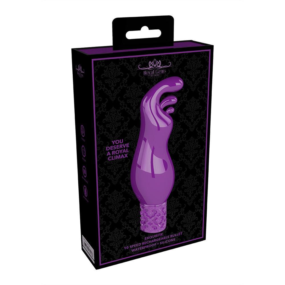 Royal Gems Exquisite Rechargeable Silicone Bullet