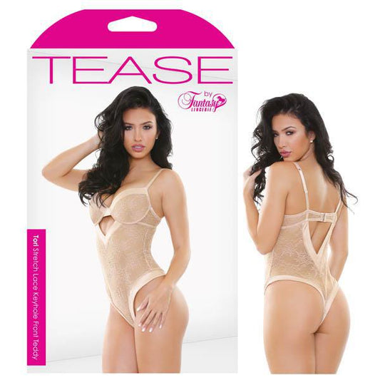 Tease Tori Nude Lace Teddy ML