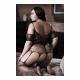 Aphrodite Cold Shoulder Bodystocking - Queen Size