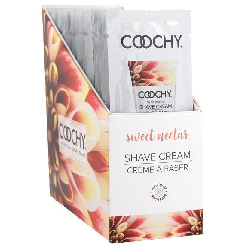 Coochy Shave Cream-Sweet Nectar 15ml Foil (24)