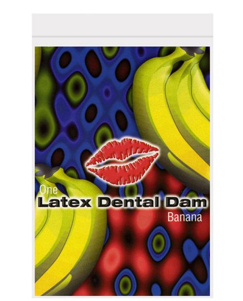 Trust Dam Latex Dental Dam - Banana