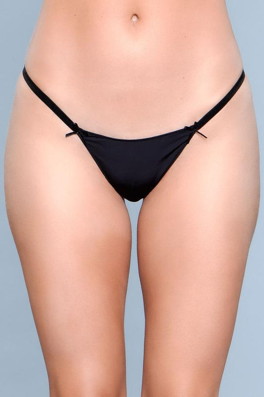 Be Wicked My Go - To Thong - Black Medium - Temptations