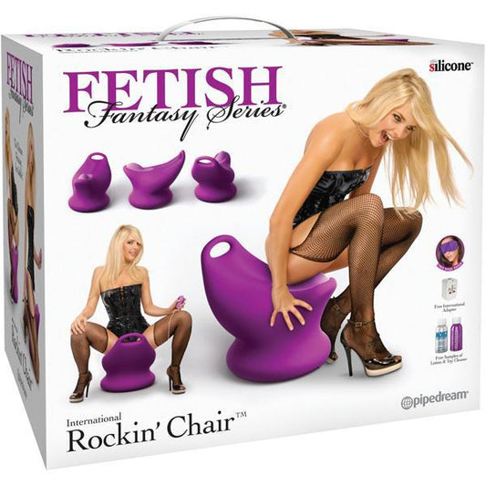 Fetish Fantasy Series International Rockin' Chair Purple