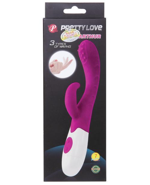 PRETTY LOVE ARTHUR RABBIT VIBRATOR SILICONE PURPLE