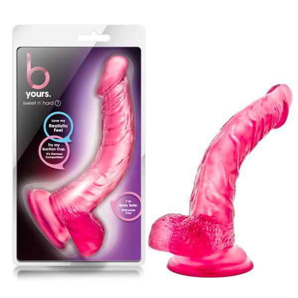 Blush B Yours 9.5" Sweet n Hard 7 - Pink - Temptations