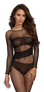 BODYSTOCKING DMD BLACK O/S - Temptations