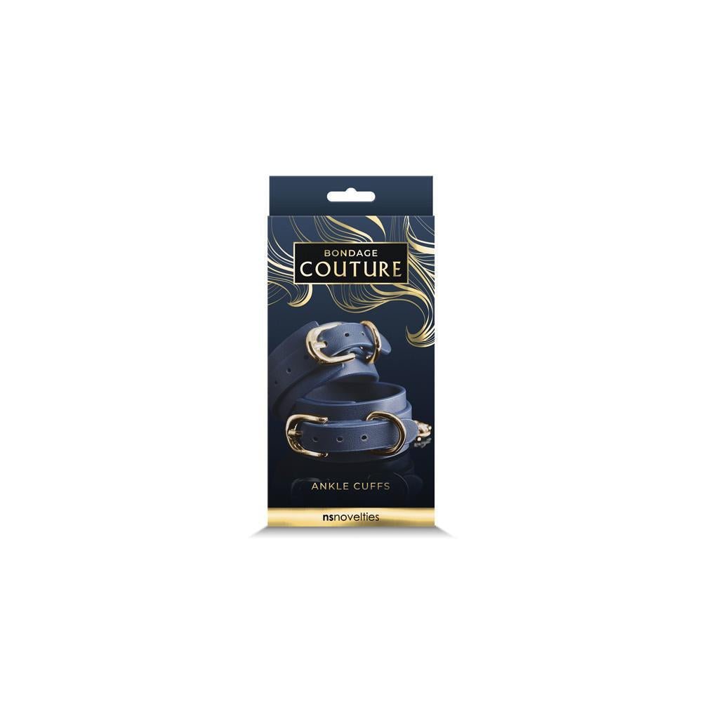 Bondage Couture Ankle Cuff Blue - Temptations